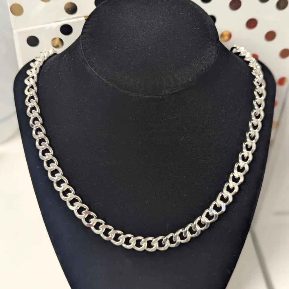 .925 Silver men's necklace